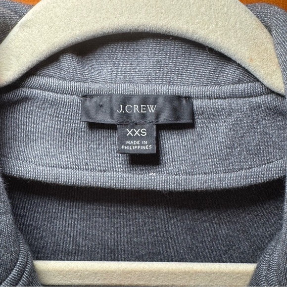 J. CREW Gray Knit Ponte Blazer XXS - Picture 8 of 8